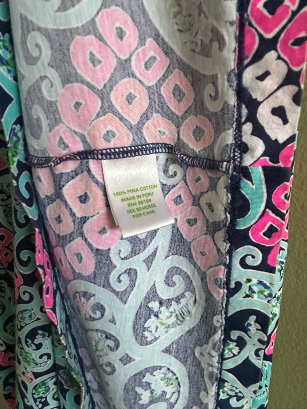Lilly Pulitzer Strapless Maxi Dress in Blue & Pink Pattern - Picture 11 of 11